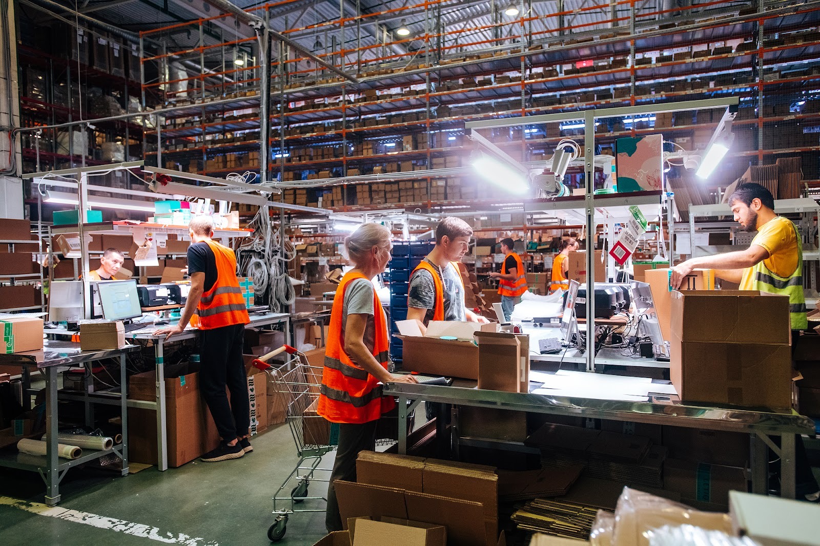 Зоны комплектовки — Новая Тура